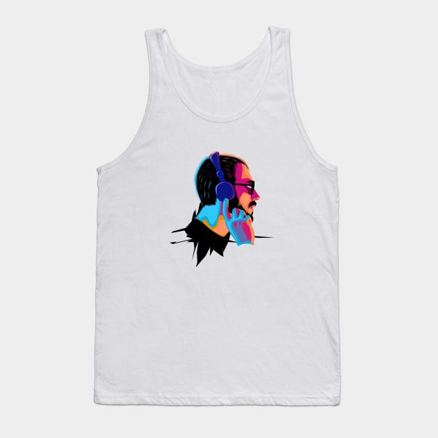 Music Tank Top by DG vectors